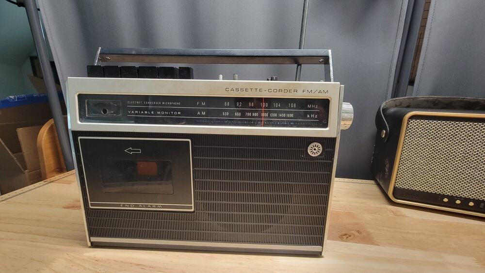 Very Rare Vintage Sony CF-400 Cassette-Corder | AM/FM Radio Works Great | 1970s
